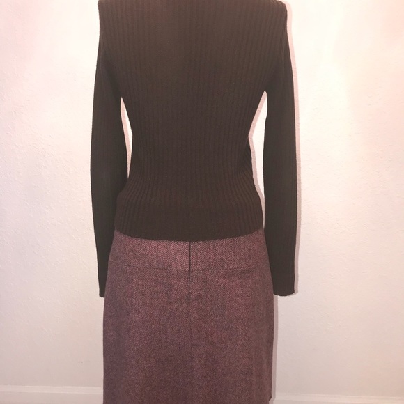 Betina Spitz Brown 2PC skirt suit - Picture 6 of 8